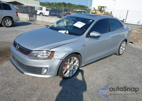 2014 Volkswagen Jetta Gli Edition 30 W/Nav из США, поврежденный, VIN 3VW4T7AJ8EM258972